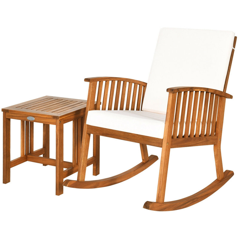 Chaise berçante avec coussins Clearbrook