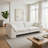 Hokku Designs Belova Sofa, White