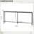 70.9'' Narrow  Long Rustic Gray Entryway Table for Behind the Living Room Sofa with 2 Power Outlets and USB Ports-387049657