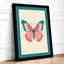 Geometric Butterfly Botanical - Framed Print-1670571829-1670571831