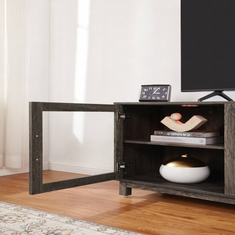 Console 70 po avec foyer et chauffage
