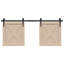 Satrogan Barn Door Hardware Kit-1508119939
