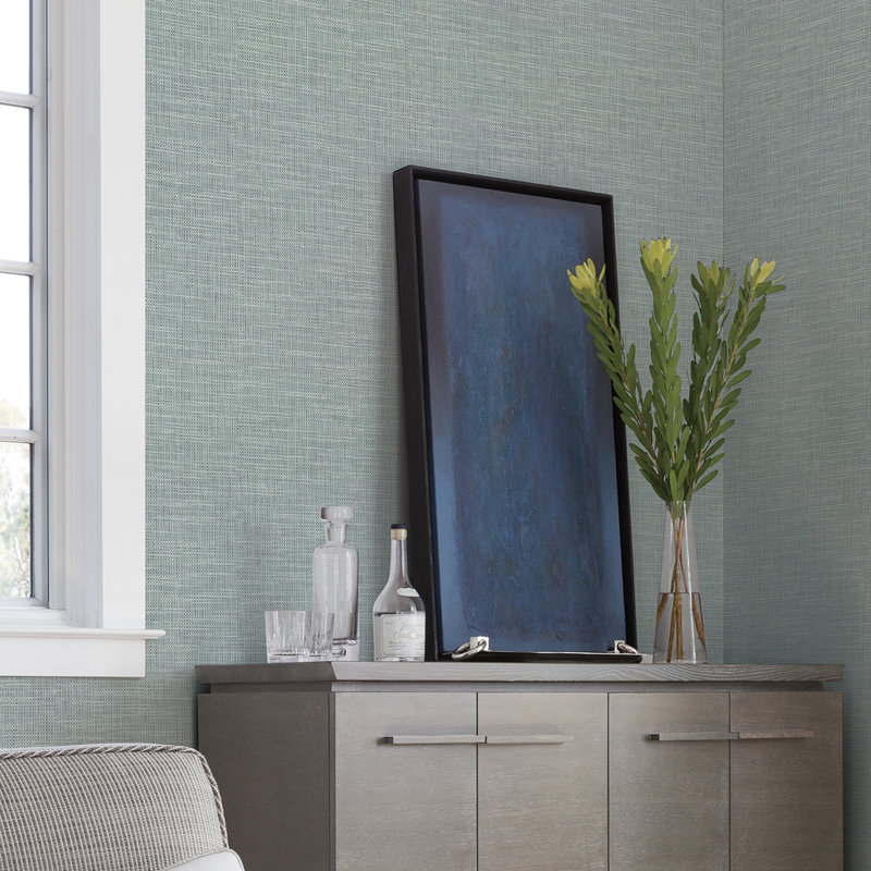Wood & Shiplap Vinyl Wallpaper Roll, Sage