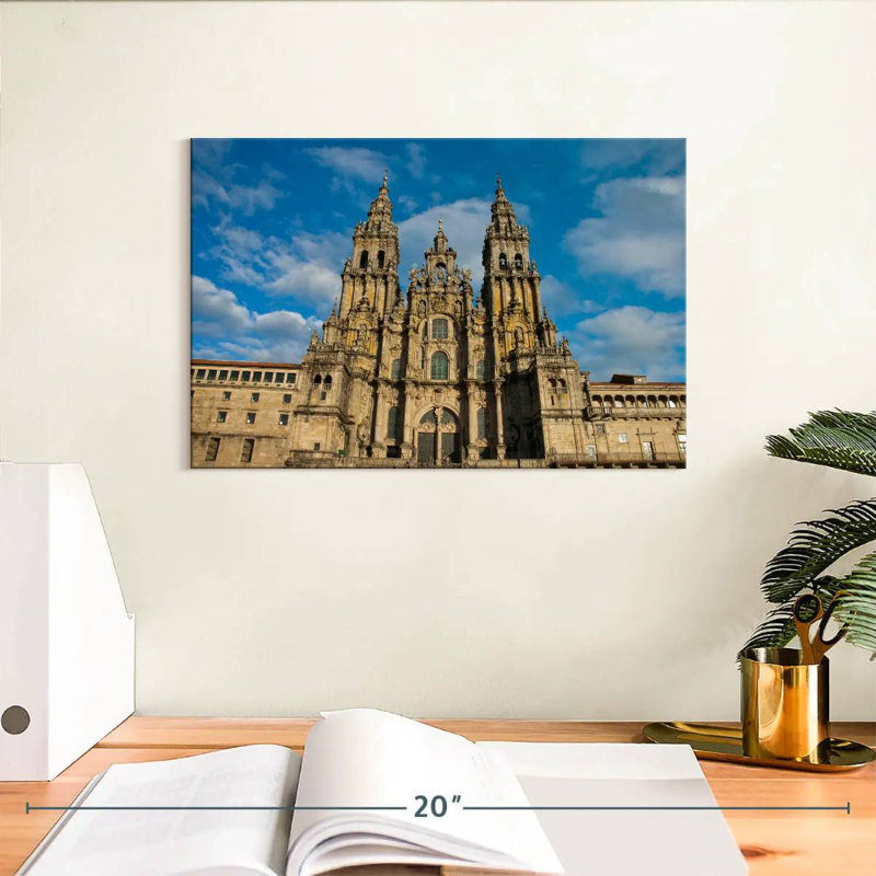 Nicci, cathédrale de Saint-jacques de Compostelle, H 8 po x l 12 po