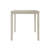 5-Piece Counter-Height Dining Set with Slat-Back Chairs and Square Table, Antique Grey-1969771773