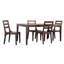 Chaise d'appoint en bois massif Mariann-274811202