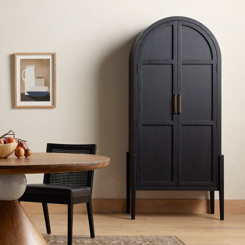 Tolle China Cabinet, Drifted Black