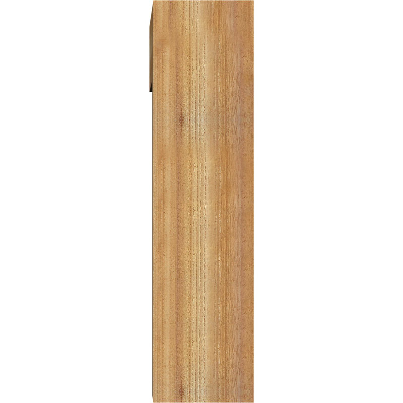 Support Funston Block avec support décalé, 32 x 24, Cèdre rouge occidental de l 8 po (scié brut)