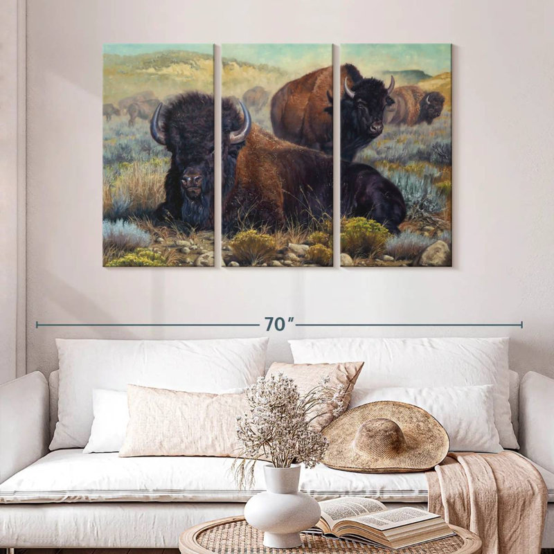 Brampt Sagebrush Siesta, 32" H x 50" W