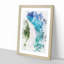 Maldives Paradise Beach - Picture Frame Painting Print-56741305-56741306