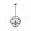 Lustre en forme de globe 4 lumières Stirling