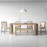 Carpino 6 - Person Extendable Four Leg Dining Set