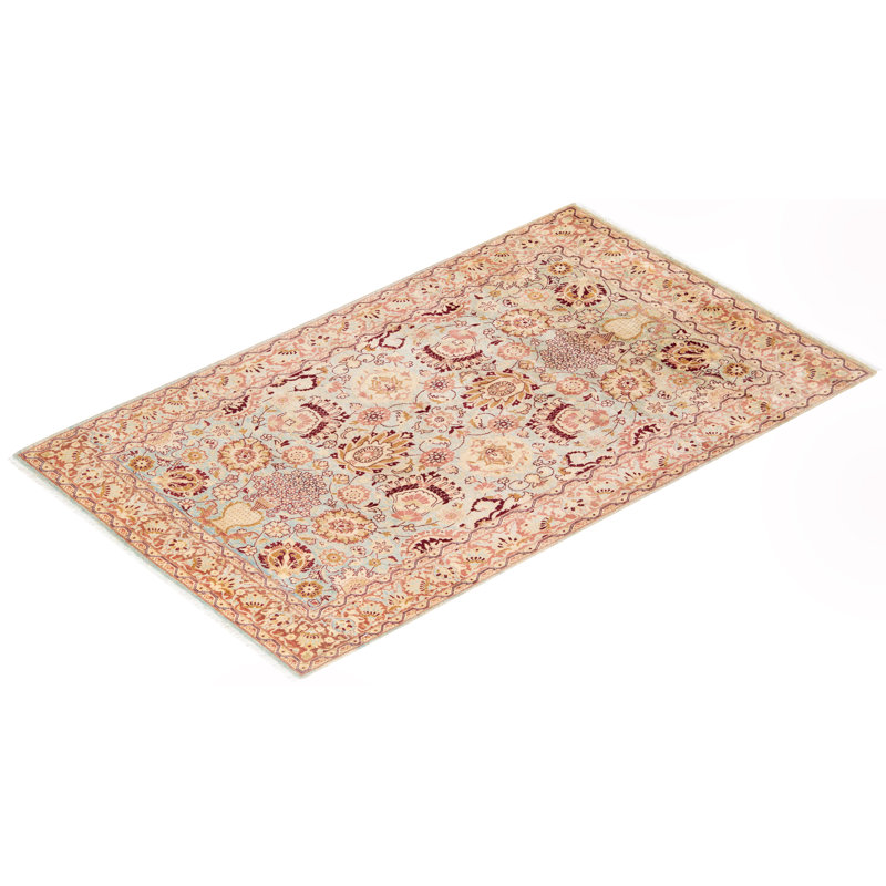 Classic One-of-a-Kind 4' 1" X 5' 10" Hand Knotted Area Rug