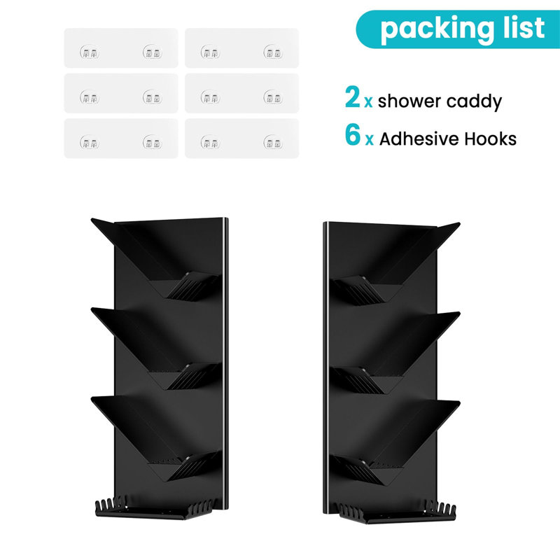 Glennys Stainless Steel Shower Caddy
