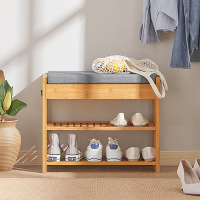 Ohanesian Fabric Upholstered Storage Bench