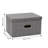 Collapsible Linen Fabric Storage Bin-545636704