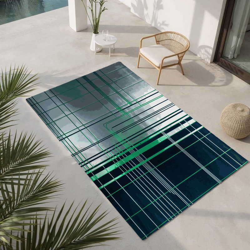 Tapis intérieur et extérieur en fils Lightyears, Rectangle 1 pi 6 po x 2 pi 6 po