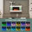 32inch Wall Mounted Hanging Electric Fireplace with Smart WiFi Control