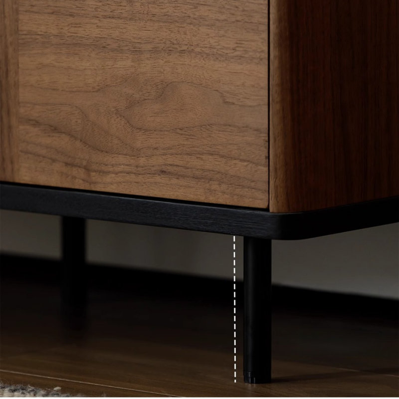 Buffet American Retro Parquet, Brun