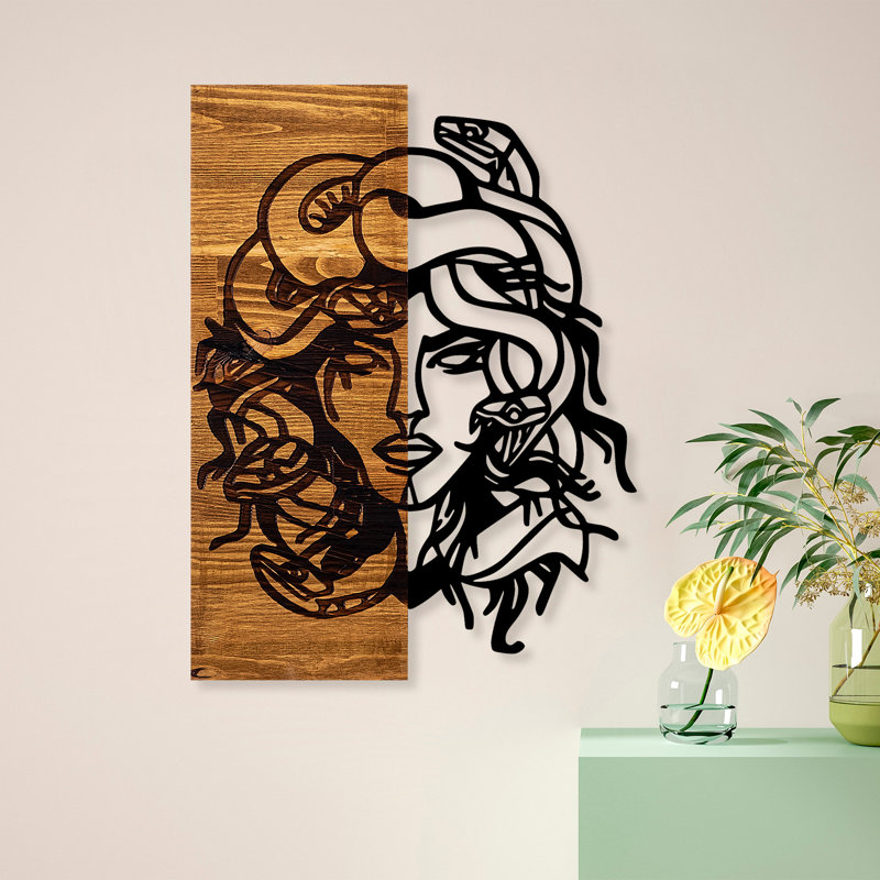 Décoration murale en bois