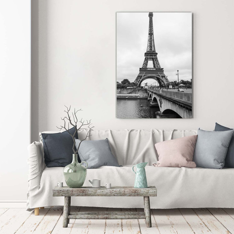 Eiffel Tower Paris - Wrapped Canvas Print