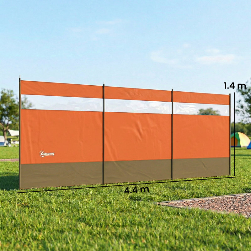 Tent, Orange/Khaki