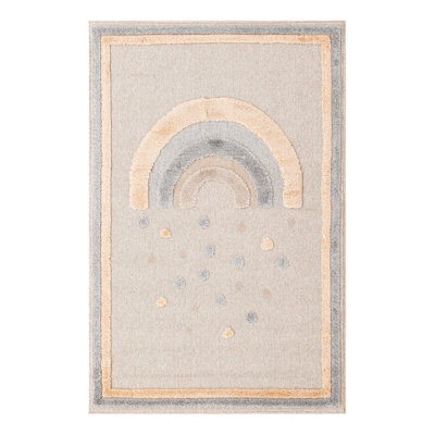 Unique Loom Prismatic Whimsy Kids Rug
