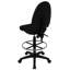 Chaise de dessinateur ergonomique multifonctionnelle à dossier moyen avec support lombaire Connelly-30774830-30774833