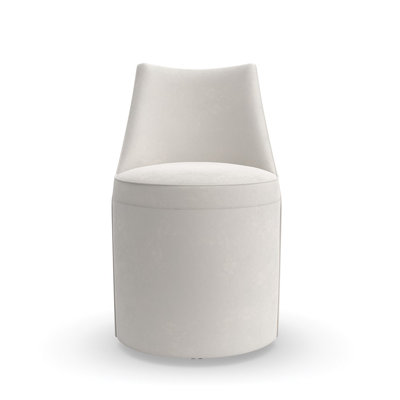 Barrel 19'' H Polyester/Polyester Blend Upholstered Side Chair