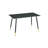 Rectangular Dining Table with metal legs-1500802464