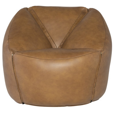 Haneza 41'' Wide Genuine Leather Top Grain Leather Lounge Chair -  AllModern, 3EE040FFE23945918BFA3F202C070CF0