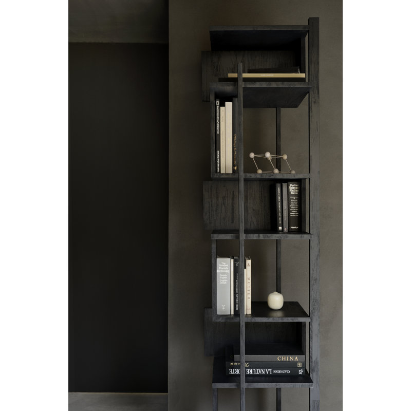 Solid Wood Corner Bookcase