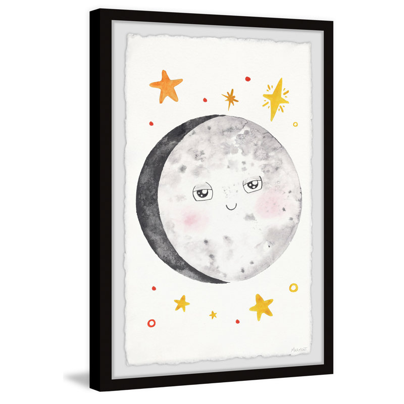 «Binford Shoot for the Moon», reproduction encadrée, H 24 po x l 16 po x P 1,5 po