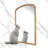 Chadwood Solid Wood Arch Mirror-807824781-807824780