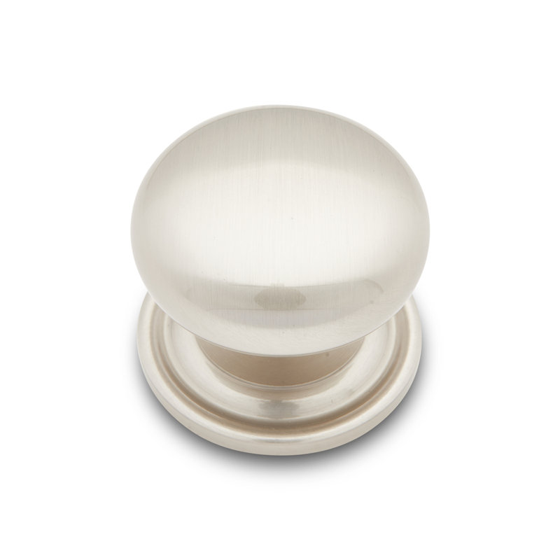 CK Series Mushroom Knob, Large, Satin Nickel (Pewter)