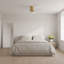 Visual Comfort Fan Rozzen 32 Hugger Indoor Ceiling Fan with Matte White ABS blades and Handheld Remote-176439629-176439602