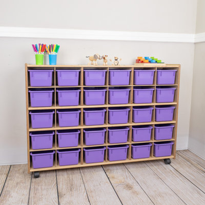 Contender 30 Compartment Cubby with Bins