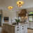 Moriarty Glass Semi Flush Mount