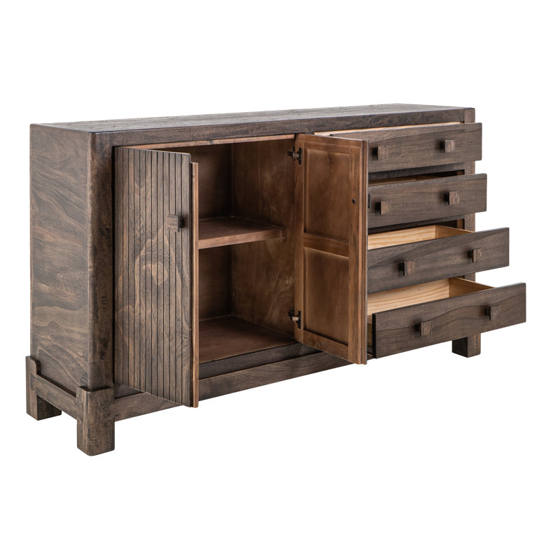 Dark Atenas 4 Drawer & 2 Door, Console