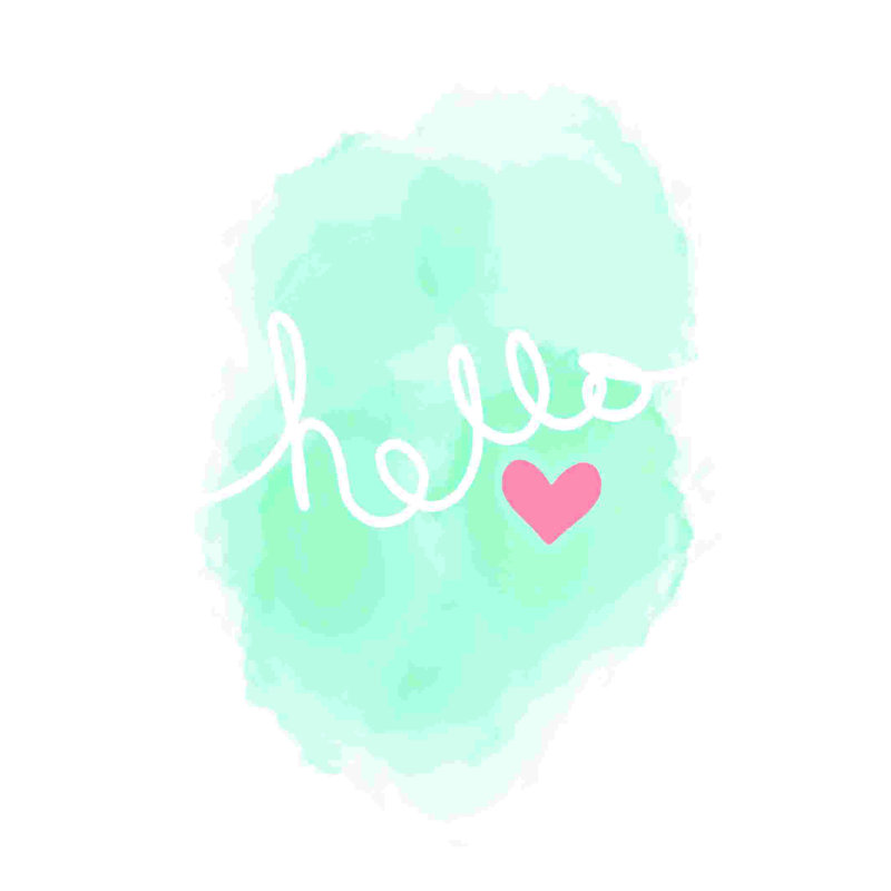 " Cotton Candy Hello ", 36" H x 24" W  