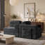 Canapé modulaire rembourré en L 106 po Sisle-319302846