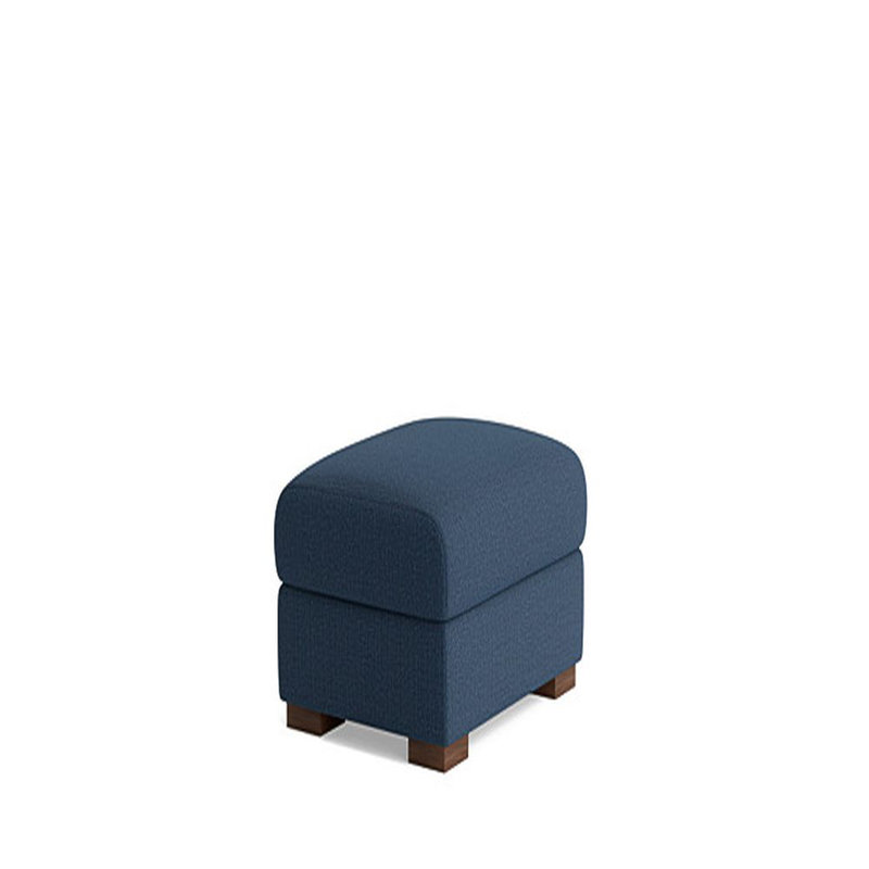 Catalina Ottoman, Performance Weave - Navy