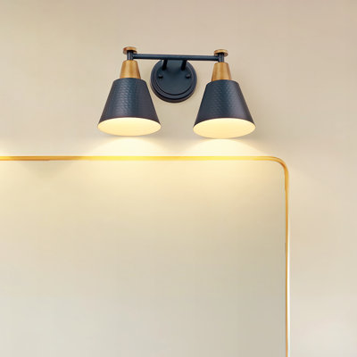 Éclairage pour meuble-lavabo à intensité variable 2 lumières Datto