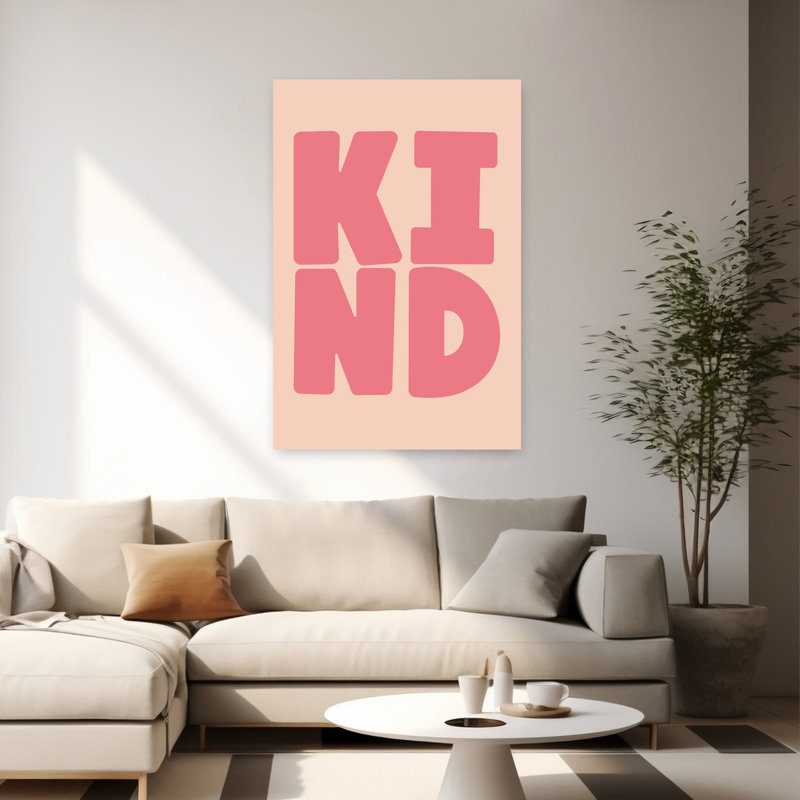 Kind2 by Melloi Art Prints - Wrapped Canvas Print, 152.4 cm H x 101.6 cm W