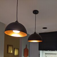 Girard 1 - Light Single Dome Pendant (Set of 2) Corrigan Studio