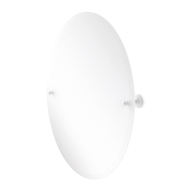 Godin Wall Mirror, Matte White