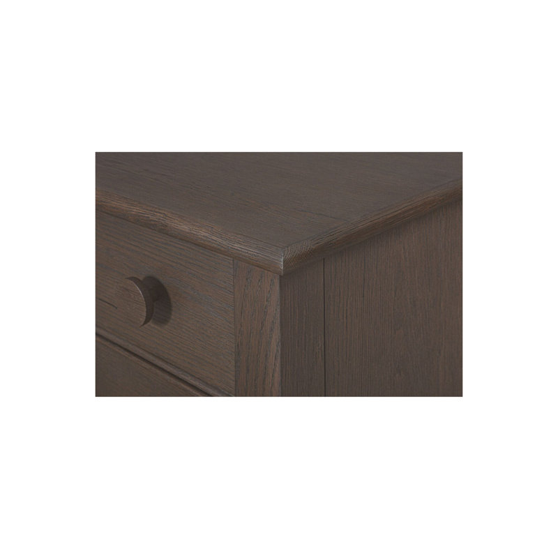 Loren Small Nightstand Dark Brown, Dark Brown