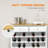 Versatile Modern Buffet Cabinet with Abundant Storage and Stylish Design for Home