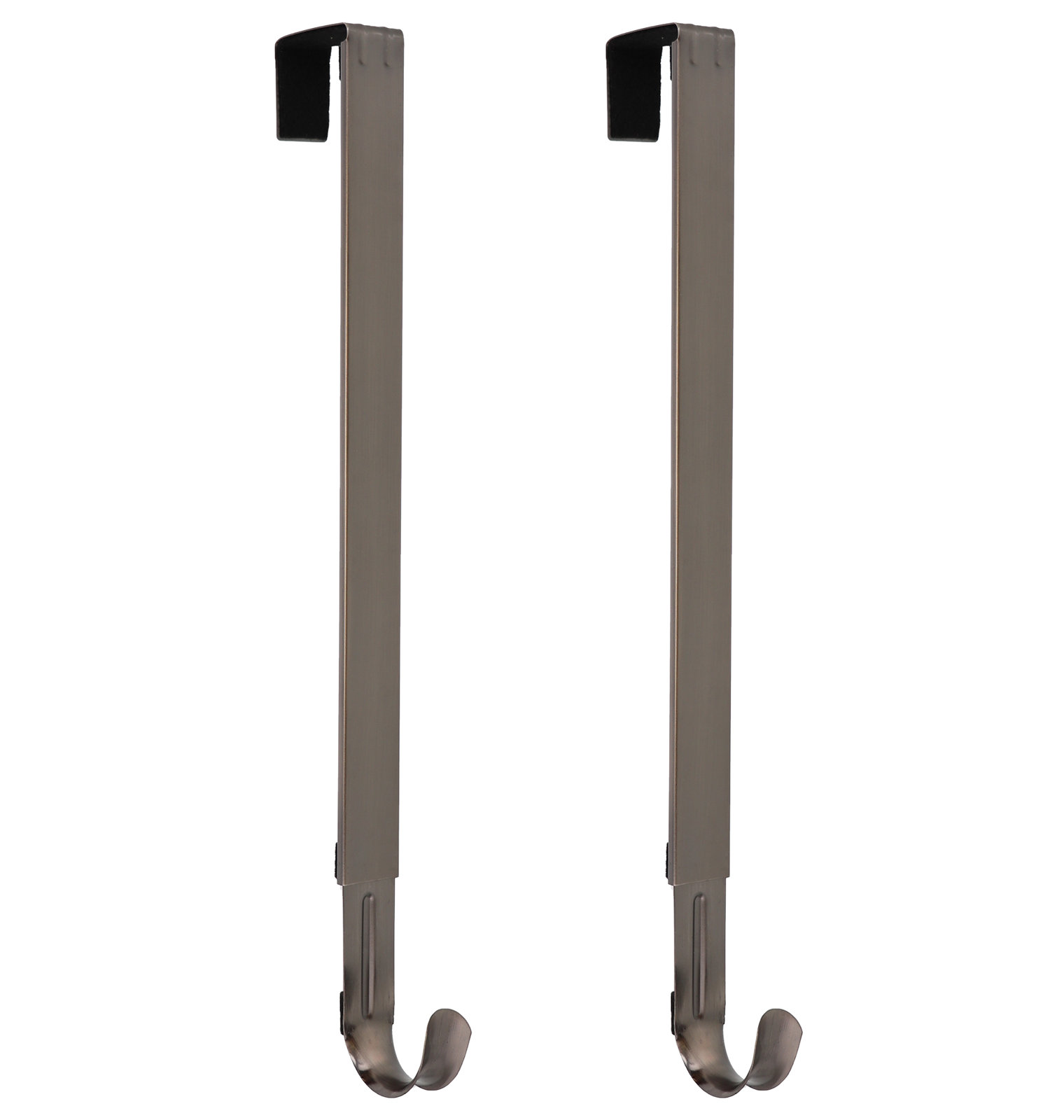 Adjustable Wreath Hanger, Brushed Nickel, 2