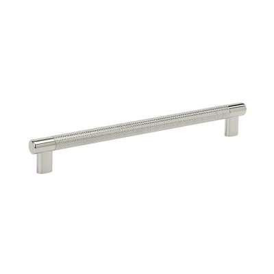 Bronx 10-1/16 inch (256mm) Center-to-Center Polished Nickel Cabinet Pull